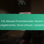 CDL Themed Promo Codes: Specifieke thema’s, Karakterverbindingen, Seizoensevenementen