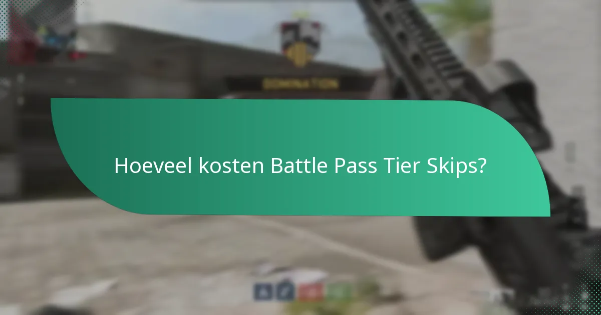Hoe vergelijken Battle Pass Tier Skips zich met traditionele voortgangsmethoden?